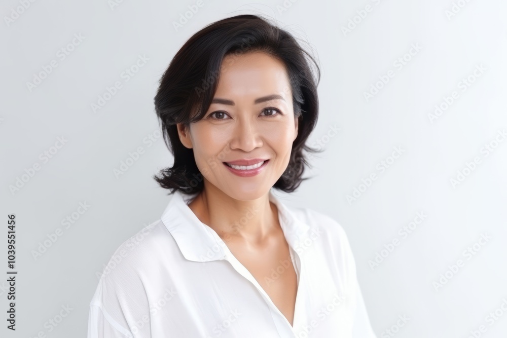 Portrait of a beautiful asian businesswoman smiling at the camera Portrait of a beautiful asian businesswoman smiling at the camera