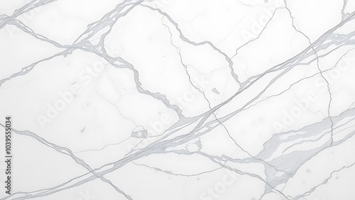 White Marble Texture with Grey Veins,