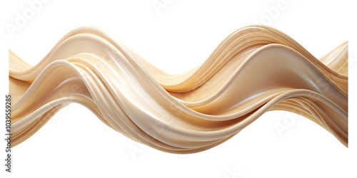 abstract white wave curve lines designs on white background