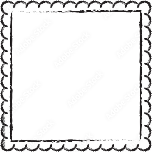Cute Hand drawn Doodle Banner and Ribbon isolated on white background for your Design. Bullet journal Ideas. Girly Stuff. Sticky Notes.