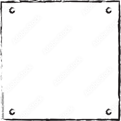 Cute Hand drawn Doodle Banner and Ribbon isolated on white background for your Design. Bullet journal Ideas. Girly Stuff. Sticky Notes.