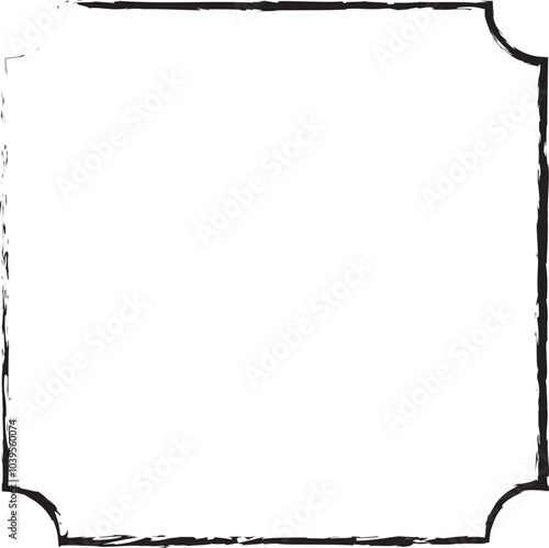 Cute Hand drawn Doodle Banner and Ribbon isolated on white background for your Design. Bullet journal Ideas. Girly Stuff. Sticky Notes.