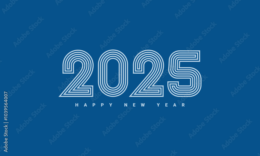 Modern and Stylish New Year 2025 Greeting Modern and Stylish New Year 2025 Greeting