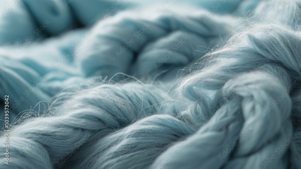 Cyan Soft fluffy wool texture background Cyan Soft fluffy wool texture background
