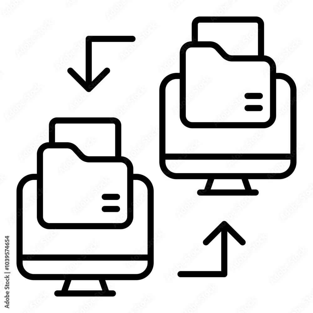 Folder Sharing Icon Folder Sharing Icon