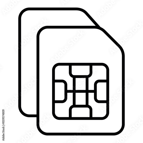Phone Sim Icon