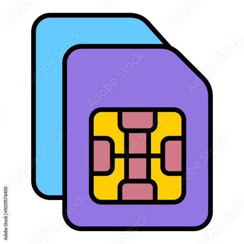 Phone Sim Icon