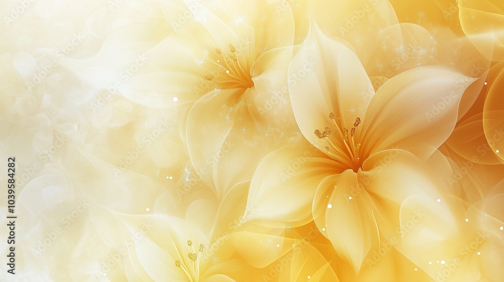abstract floral background that evoke feelings of joy and happiness abstract floral background that evoke feelings of joy and happiness