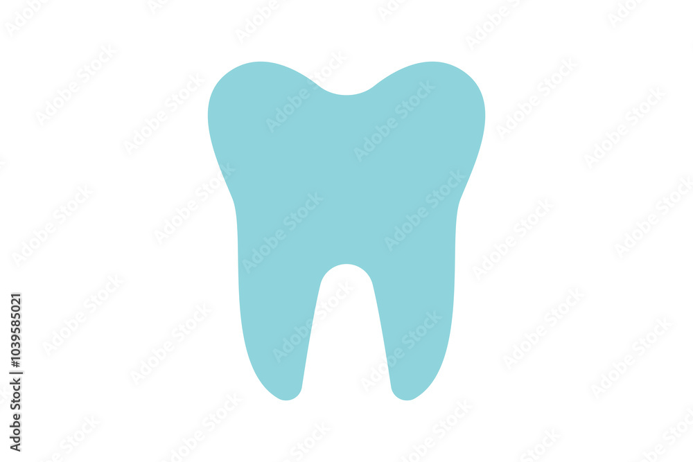 Tooth icon. solid icon style. icon related to medical. health elements vector illustration Tooth icon. solid icon style. icon related to medical. health elements vector illustration