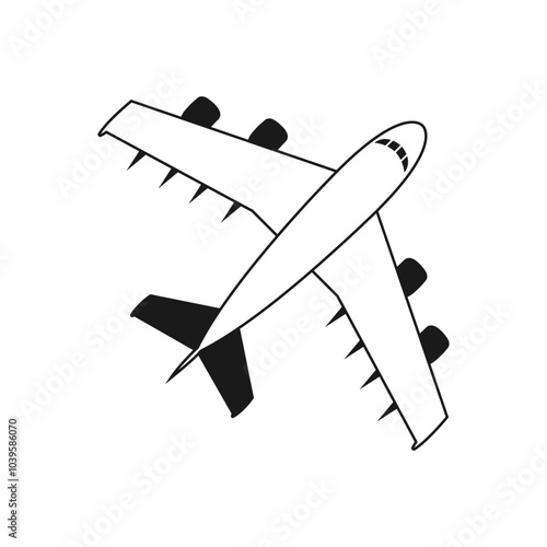 Air flight vector icon. route illustration sign. air tickets symbol. travel logo or mark.
