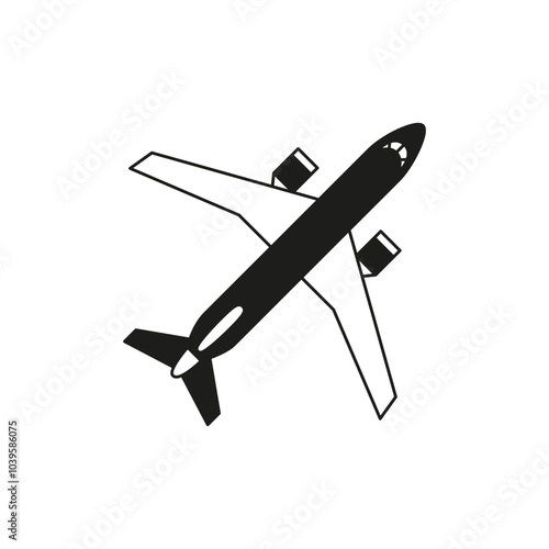 Air flight vector icon. route illustration sign. air tickets symbol. travel logo or mark.