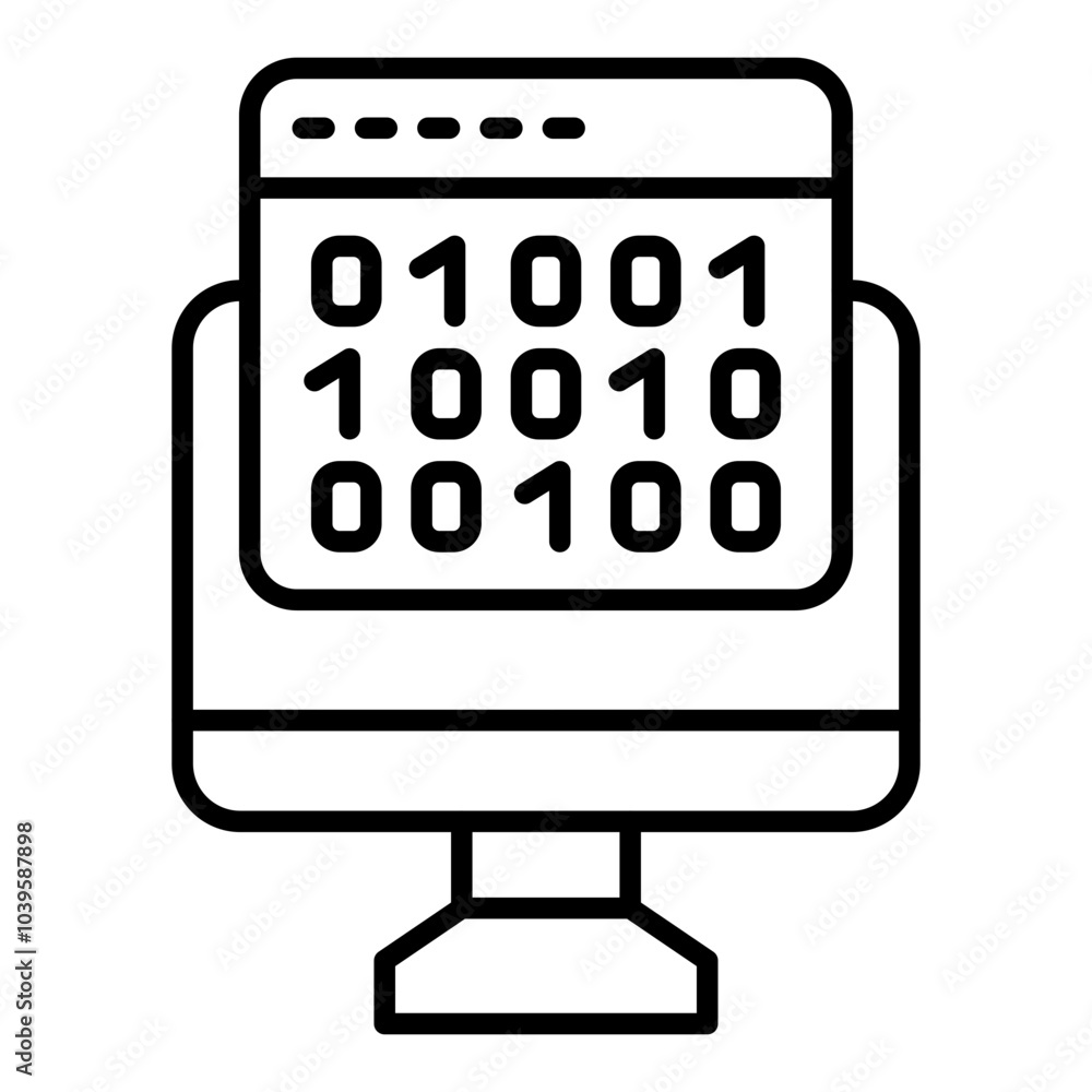 Binary Code Icon