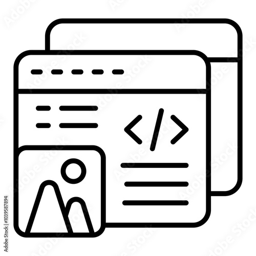 Web Image Icon