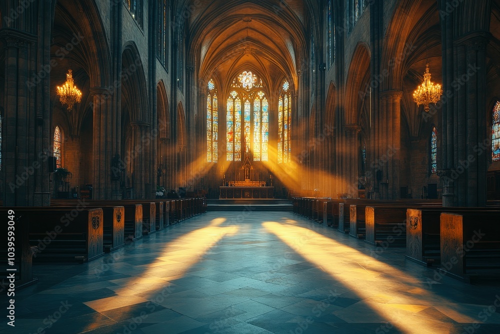 Ancient Building. Three-Dimensional Gothic Architecture Castle. Beautiful simple AI generated image Ancient Building. Three-Dimensional Gothic Architecture Castle. Beautiful simple AI generated image