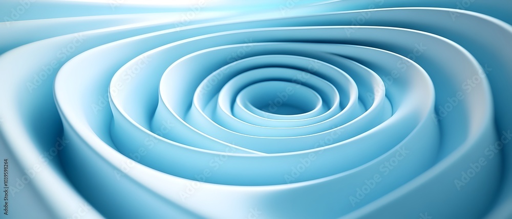 Mesmerizing Light Blue Spiral Pattern Background for Elegant Presentation Designs Mesmerizing Light Blue Spiral Pattern Background for Elegant Presentation Designs