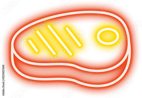 Neon Barbeque Equipment