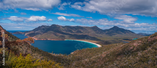 Wineglass Bay Panorama Tasmania