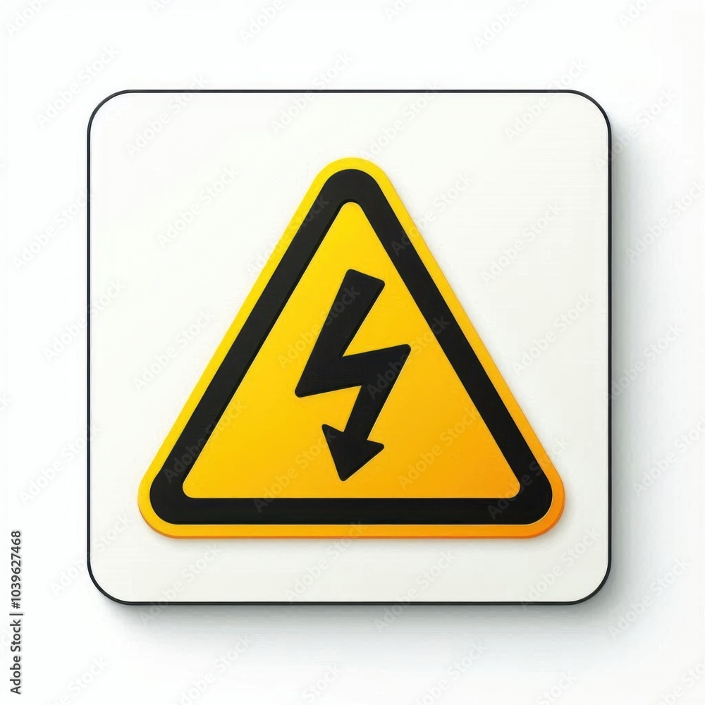 Electrical Safety Icon Electrical Safety Icon