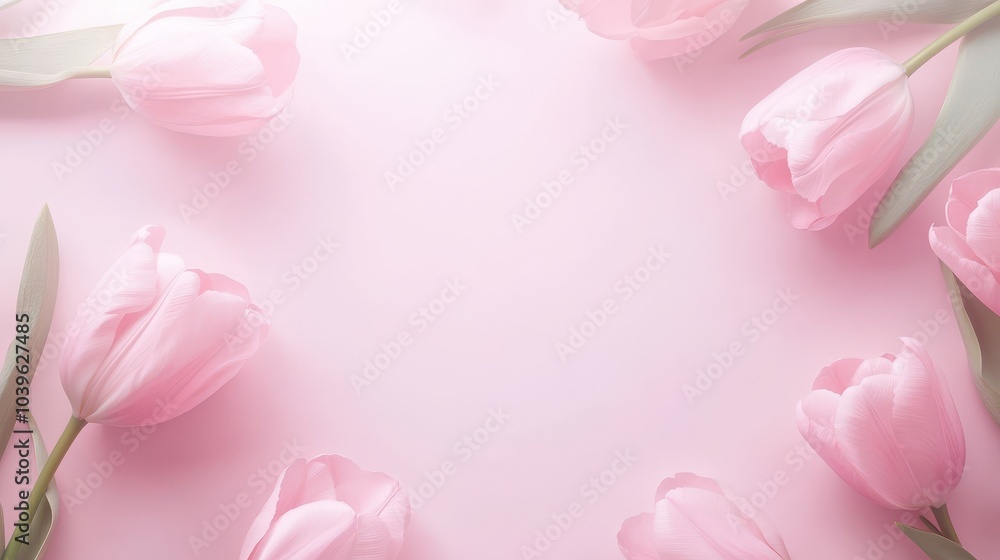 A pink flower arrangement with a white background A pink flower arrangement with a white background