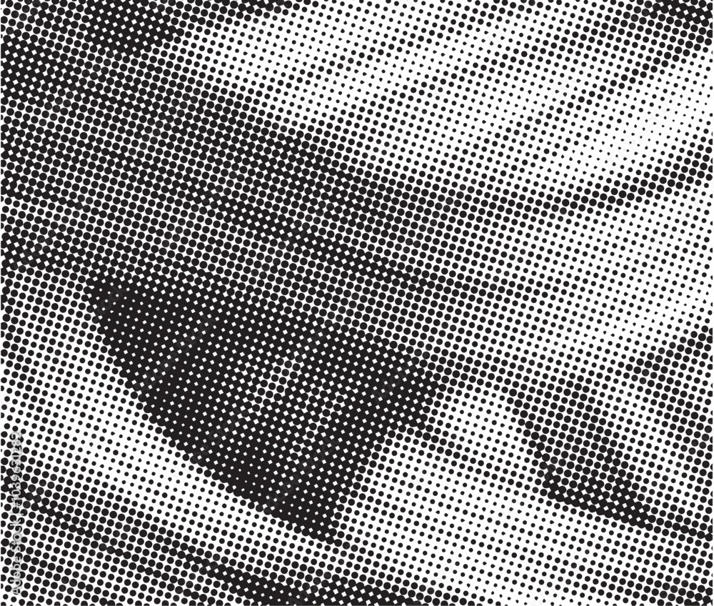 Abstract halftone black and white background Abstract halftone black and white background