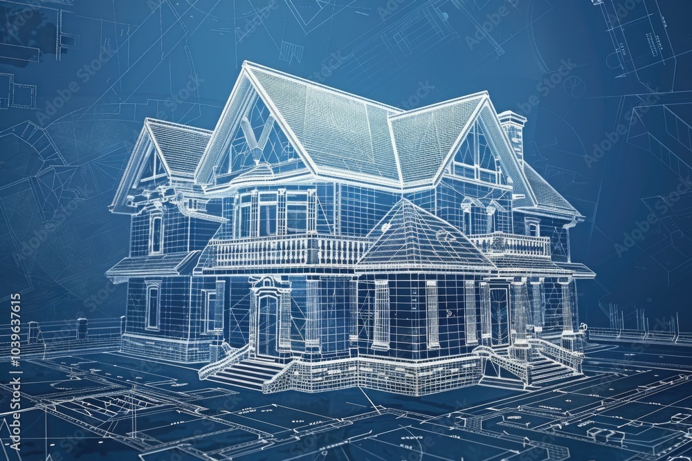 architecture blueprint house plan architecture blueprint house plan