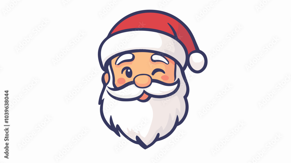Illustration of Santa Claus. Christmas. New Year. Illustration of Santa Claus. Christmas. New Year.
