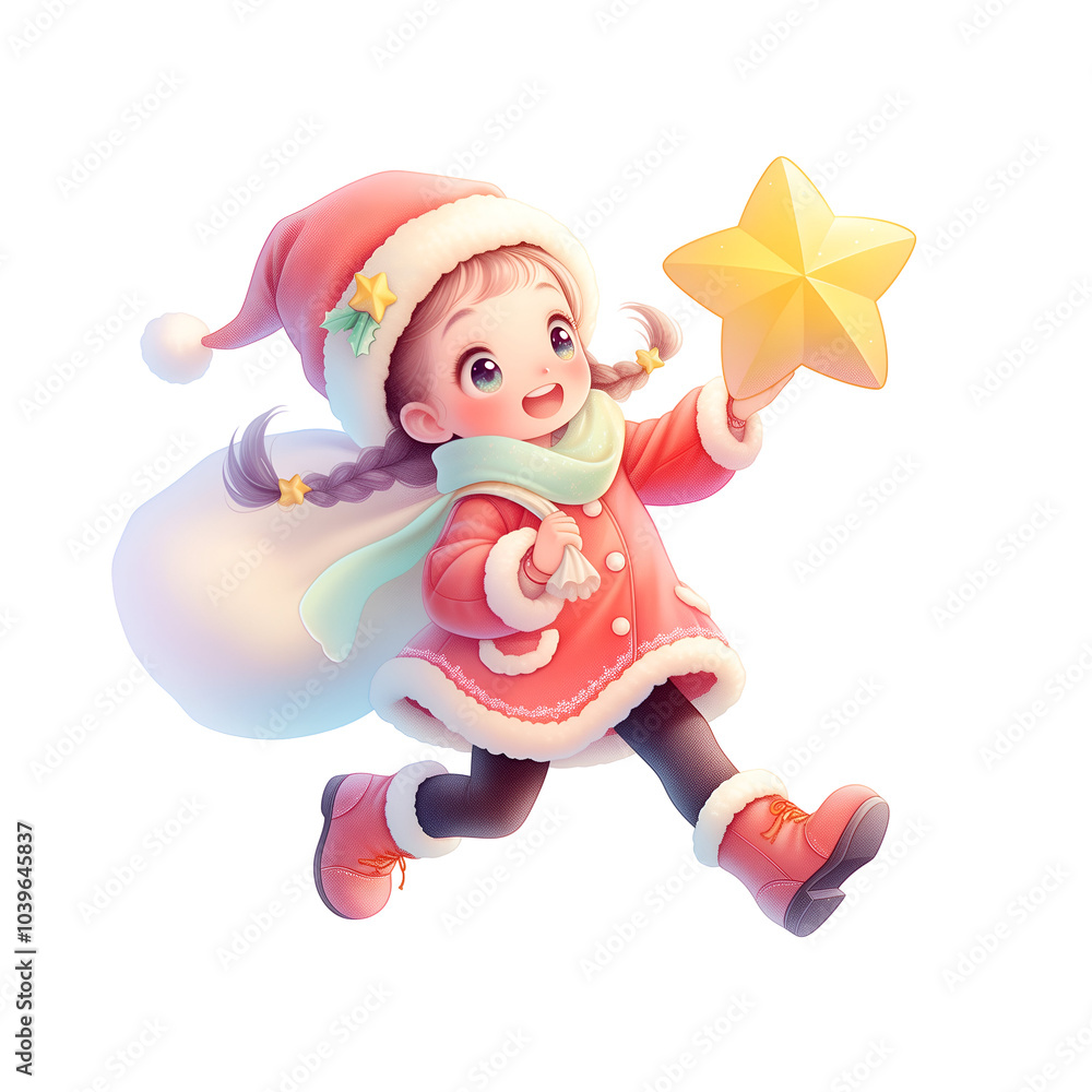 illustration of A cute girl in a velvet dress
, Generative AI illustration of A cute girl in a velvet dress
, Generative AI