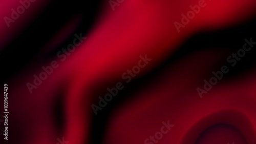 red Color Motion Gradient Lights Soft Background with Animation Seamless Loop, 4K Video