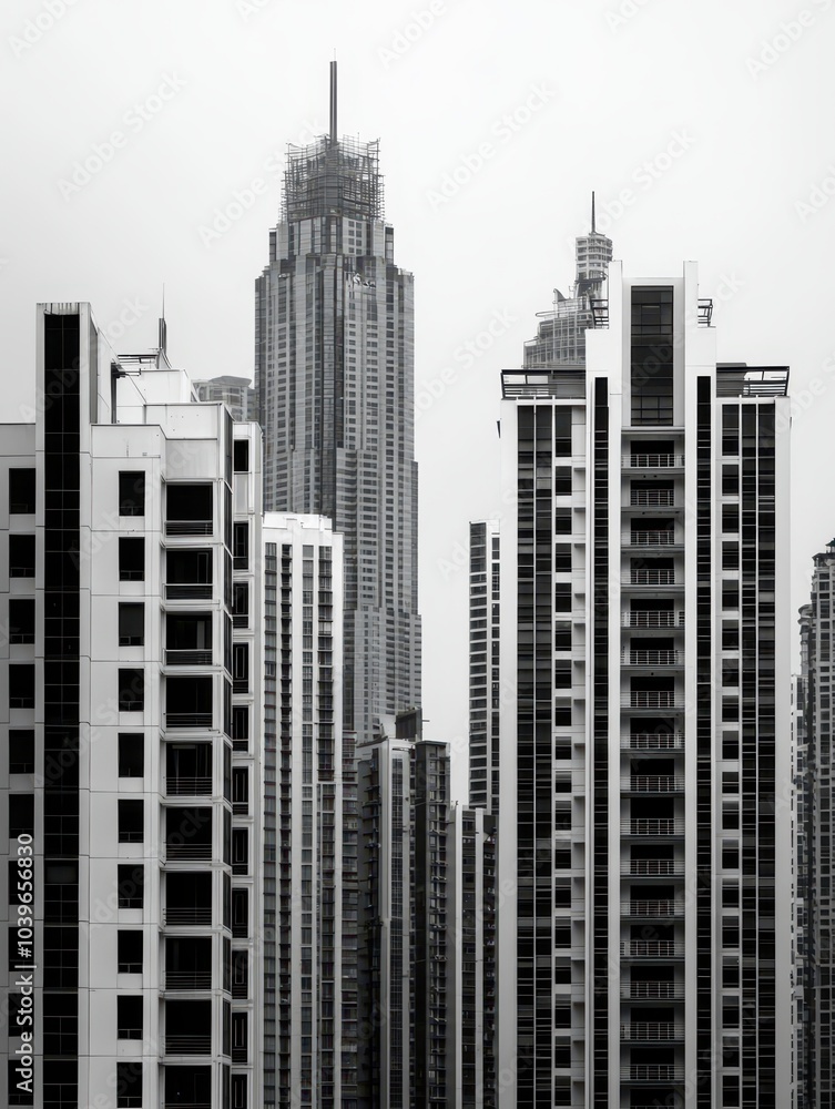 Minimalistic High-Rise Architecture: Clean Lines and Sharp Angles in Urban Design Minimalistic High-Rise Architecture: Clean Lines and Sharp Angles in Urban Design