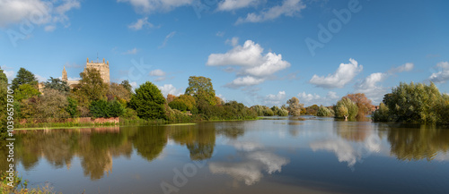 Flooded Tewkesbury