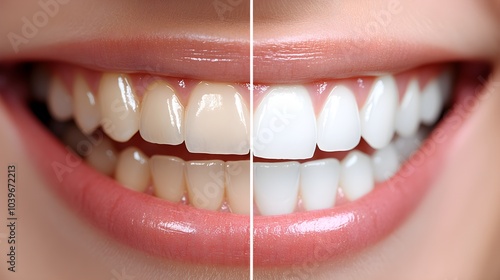Write a testimonial featuring a patient who had their teeth whitened, accompanied by before-and-after photos to show the transformation