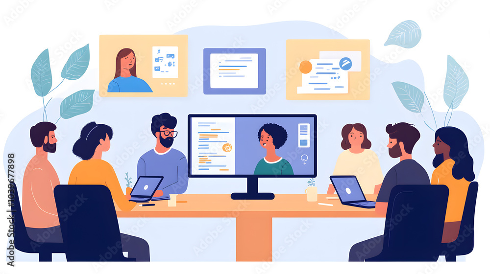 Multinational Remote Team Brainstorming in a Video Meeting Multinational Remote Team Brainstorming in a Video Meeting