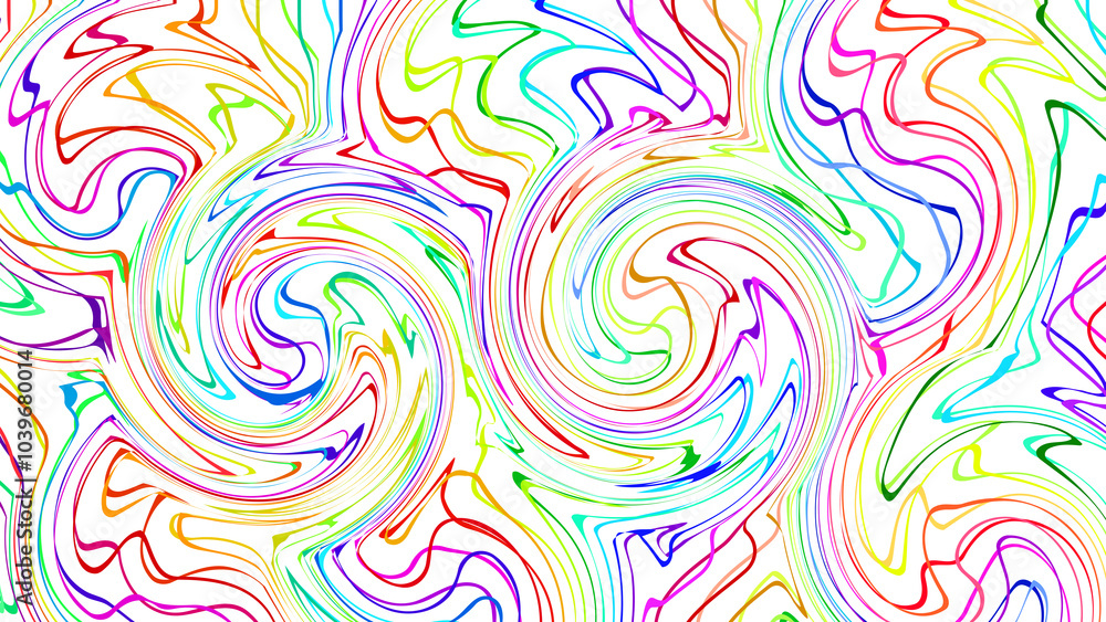 121 Vibrant colored swirl with white background wallpaper, Fabric Pattern, Packing paper Pattern, Vector Illustration 121 Vibrant colored swirl with white background wallpaper, Fabric Pattern, Packing paper Pattern, Vector Illustration