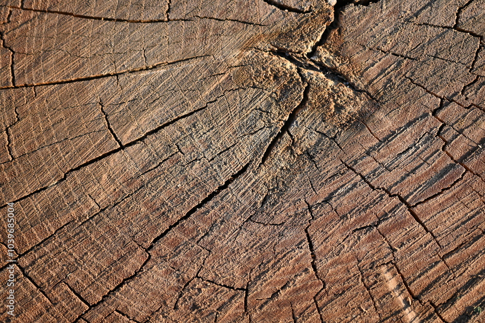 eco-track made of round wood slices, brown stumps eco-track eco-track made of round wood slices, brown stumps eco-track