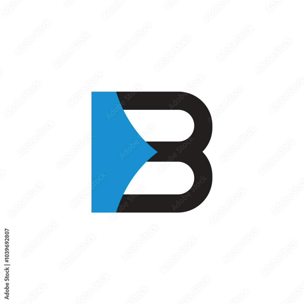 Modern and stylish creative B Letter Logo Modern and stylish creative B Letter Logo