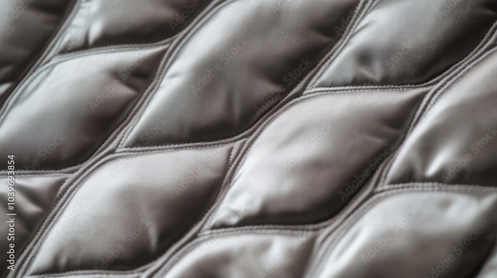 Fototapeta premium Luxurious leather sofa, a closeup view of texture and craftsmanship close
