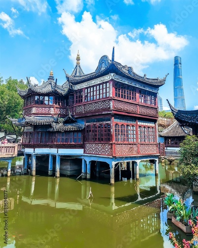 Yu Garden (Yuyuan Garden, Yu Yuan in Chinese) is a classical garden in Shanghai. China.	