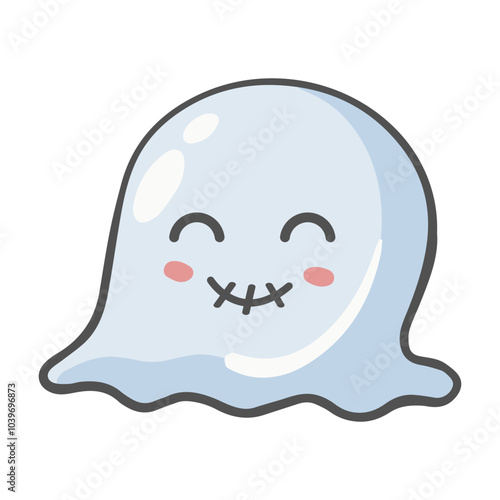 Happy Halloween. Web banner or invitation. Stickers for social networks. Vector illustration. 