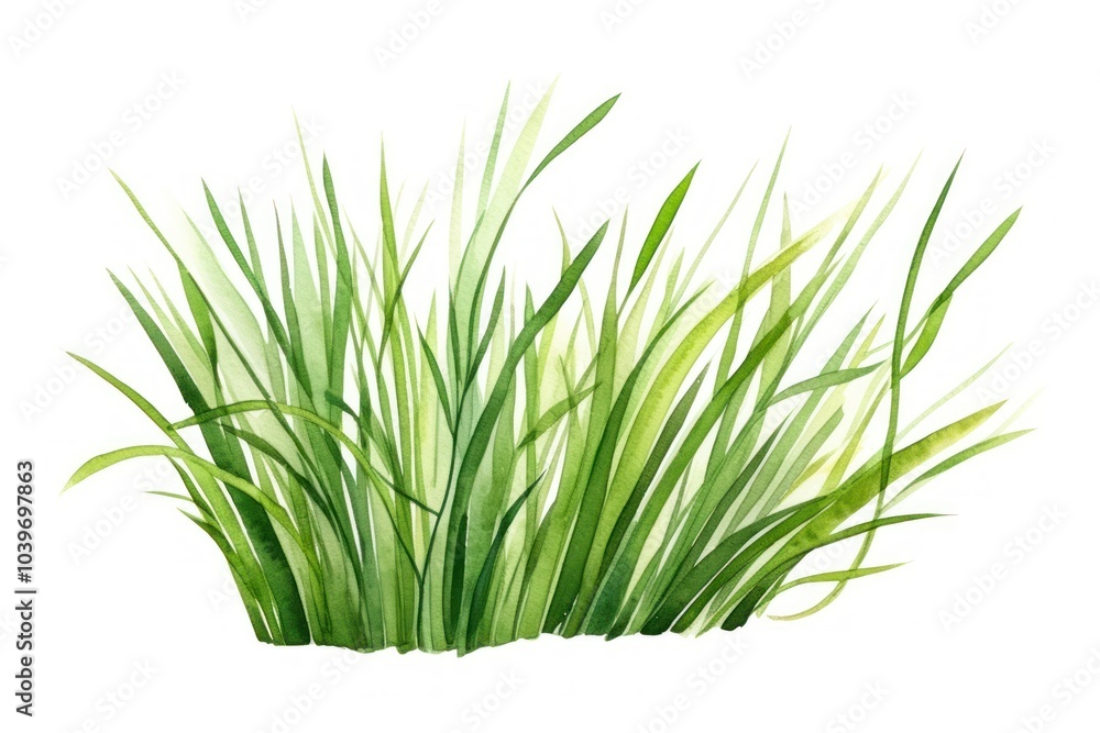 Grass plant wheatgrass hierochloe. Grass plant wheatgrass hierochloe.