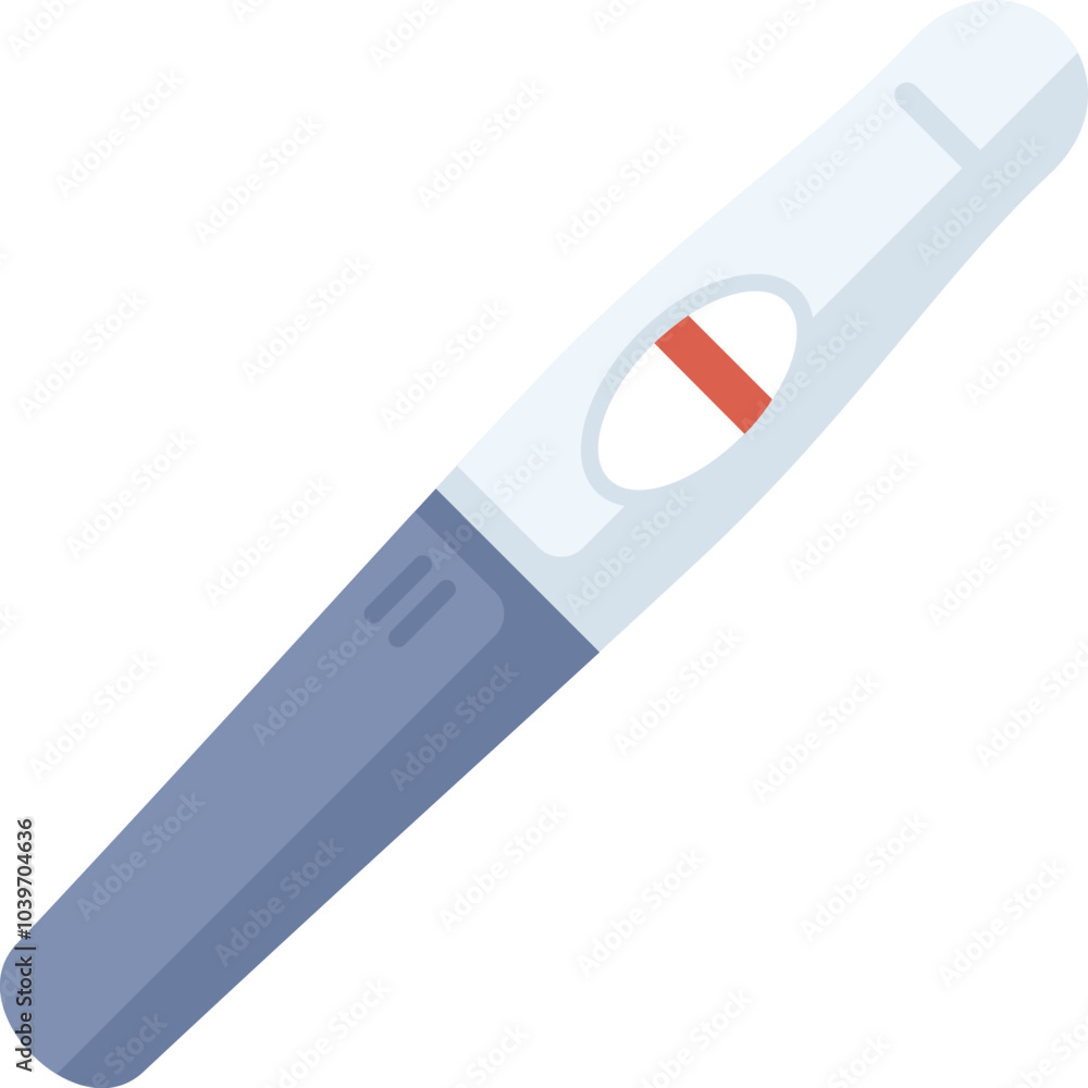 Positive pregnancy test confirming pregnancy with two red lines Positive pregnancy test confirming pregnancy with two red lines