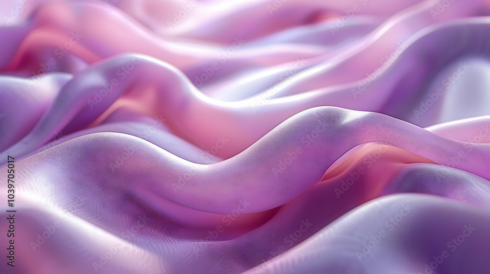 Abstract Purple Fabric Waves Background Abstract Purple Fabric Waves Background