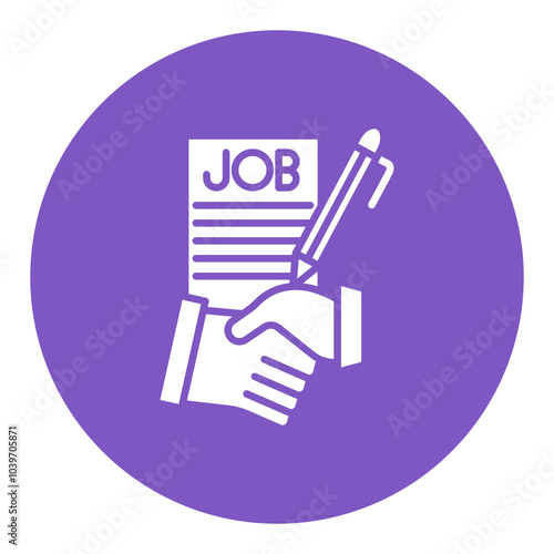 Employment Contract Icon