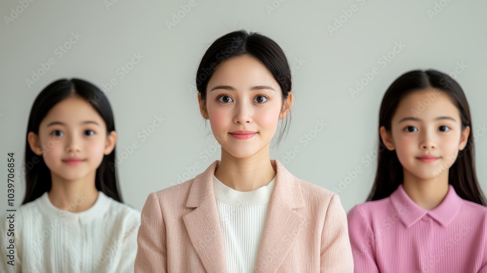 Parents and children sitting at a round table with a professional consultant, addressing family concerns, nurturing mutual trust and care Parents and children sitting at a round table with a professional consultant, addressing family concerns, nurturing mutual trust and care