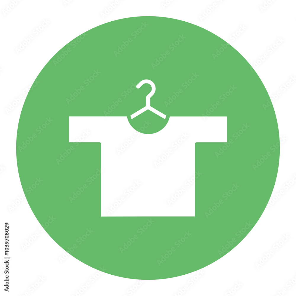 Hanging Clothes Icon Hanging Clothes Icon