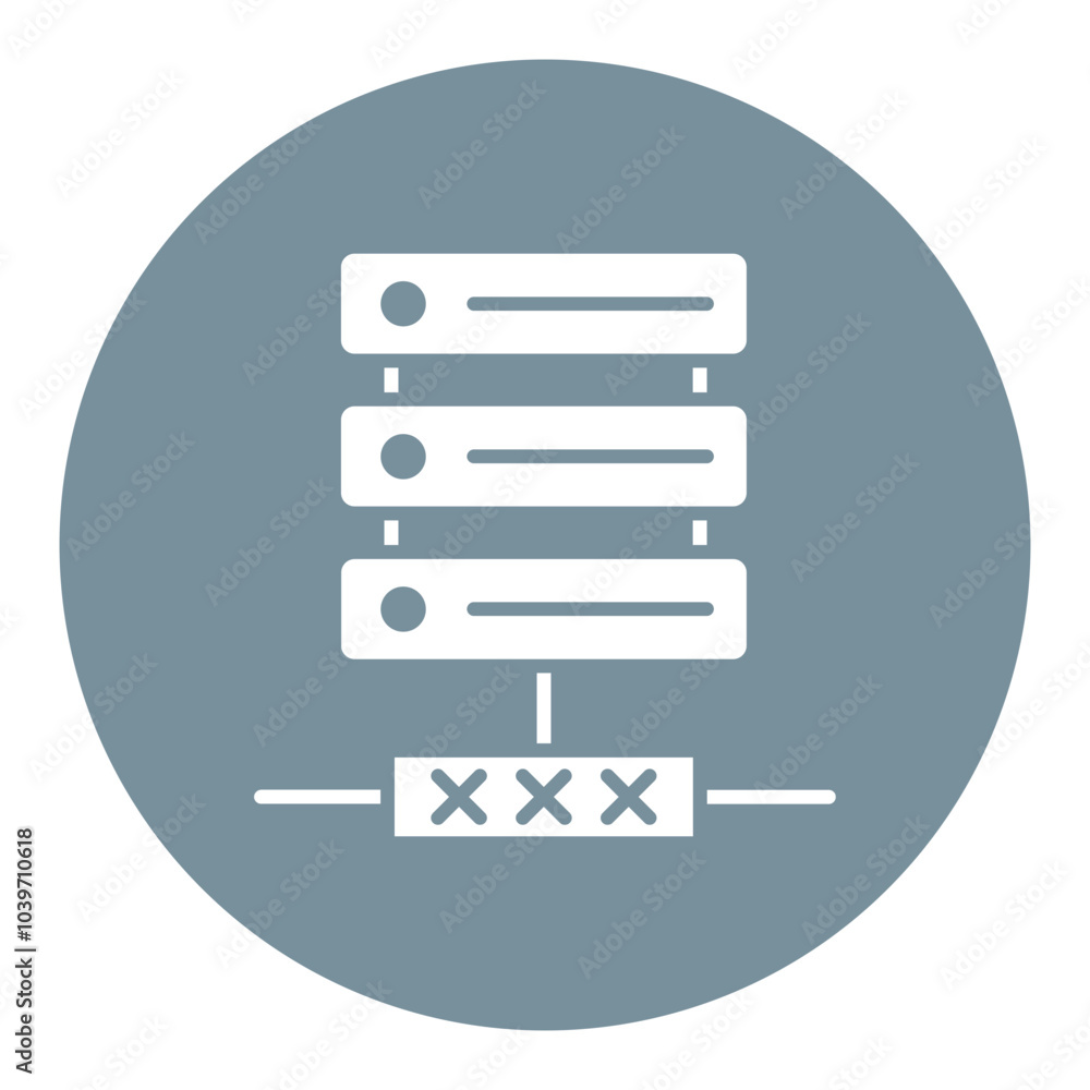 Network Authentication Icon Network Authentication Icon