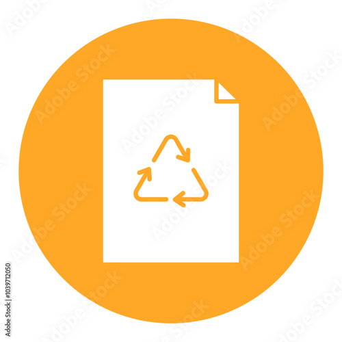 Recycled Paper Icon