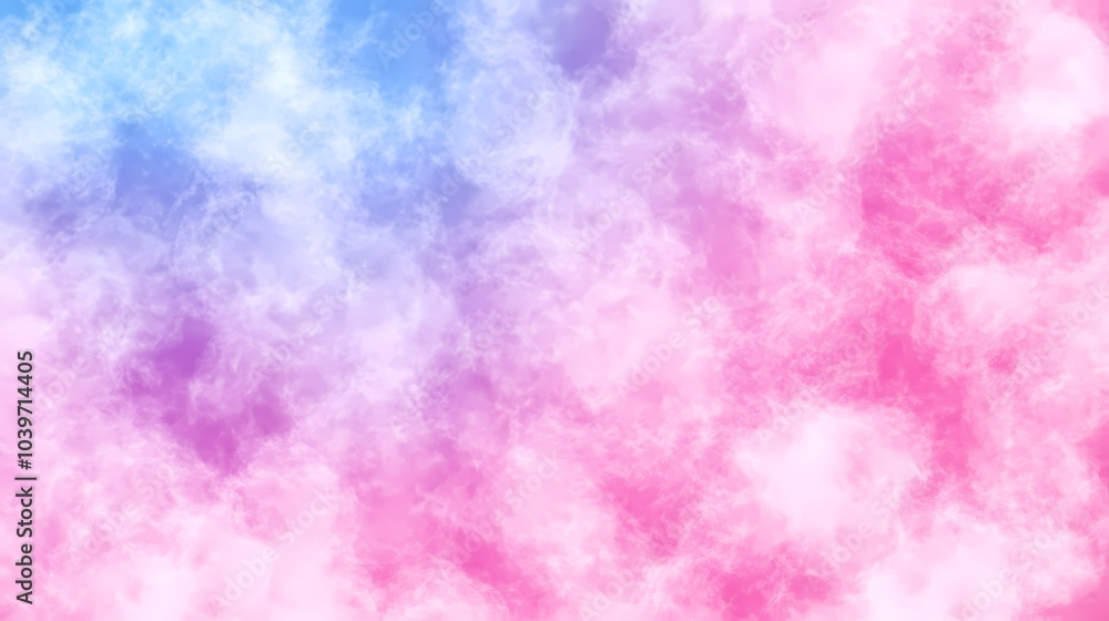 Abstract Pink and Blue Cloud Background Abstract Pink and Blue Cloud Background