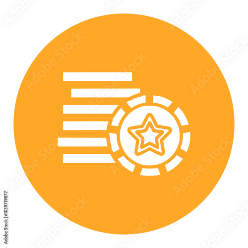 Poker Chips Icon