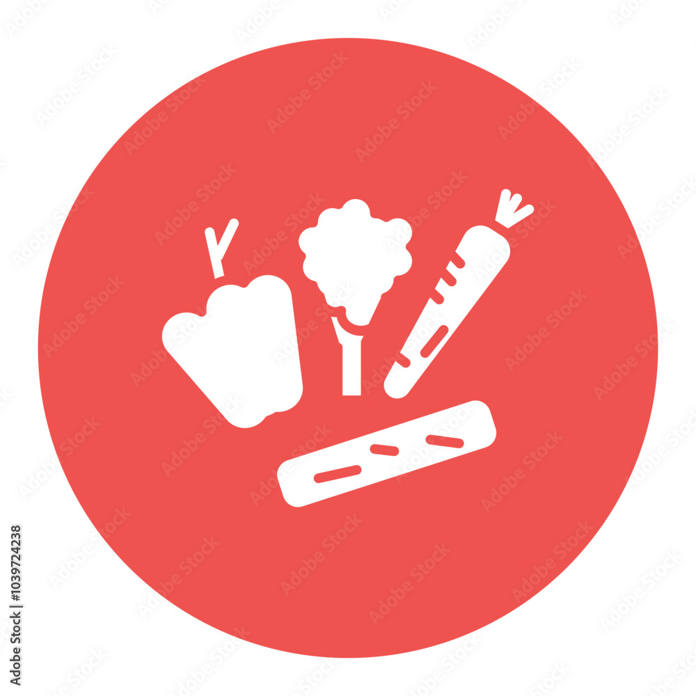 Obraz premium Vegetables Icon