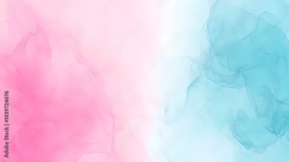 Abstract Pink and Blue Watercolor Background Abstract Pink and Blue Watercolor Background